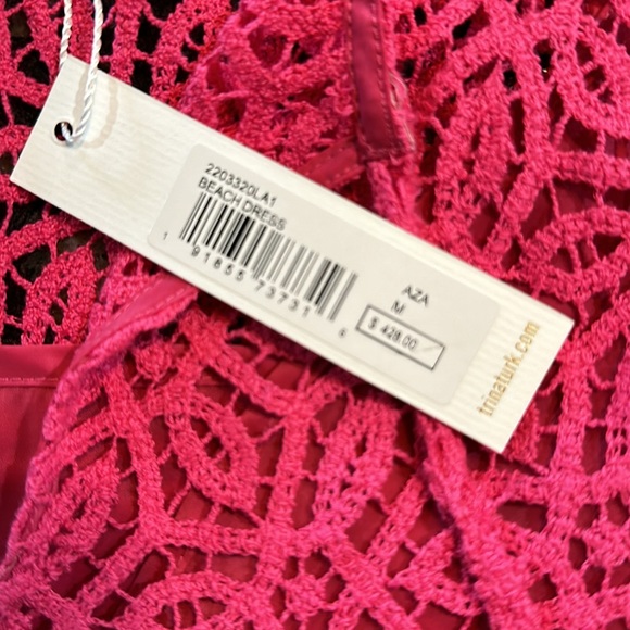 NWT TRINA TURK Lace Maxi Dress - Picture 4 of 6